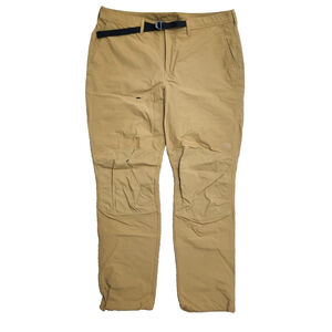 North Face Basin Pro Pants Mens Size 38 Utility Brown Stretch Outdoors Hike